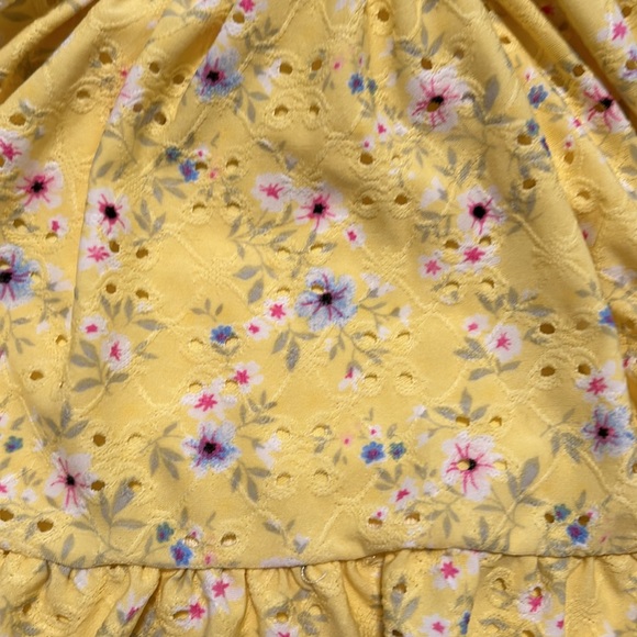 TAHARI Toddler Girl Spring Floral Dress - Picture 2 of 3